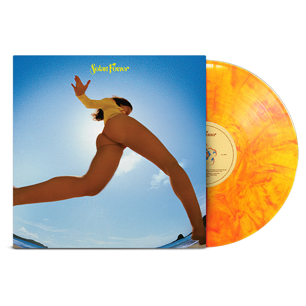 Lorde - Solar Power — sleeve and matching vinyl on white