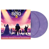 Various - Sing 2 — sleeve and matching vinyl on white