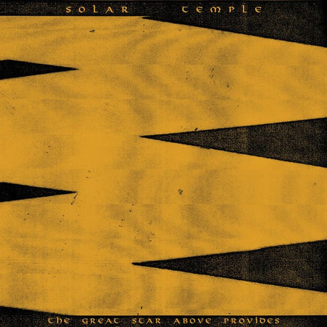 Solar Temple - The Great Star Above Provides Vinyl Vinyl