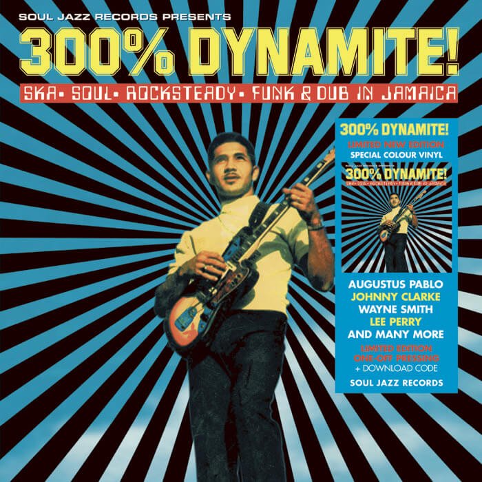 Soul Jazz Records presents - 300% DYNAMITE! Ska, Soul, Rocksteady, Funk and Dub in Jamaica (YELLOW VINYL) Vinyl