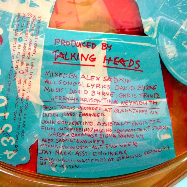Talking Heads - Speaking In Tongues Vinyl Vinyl