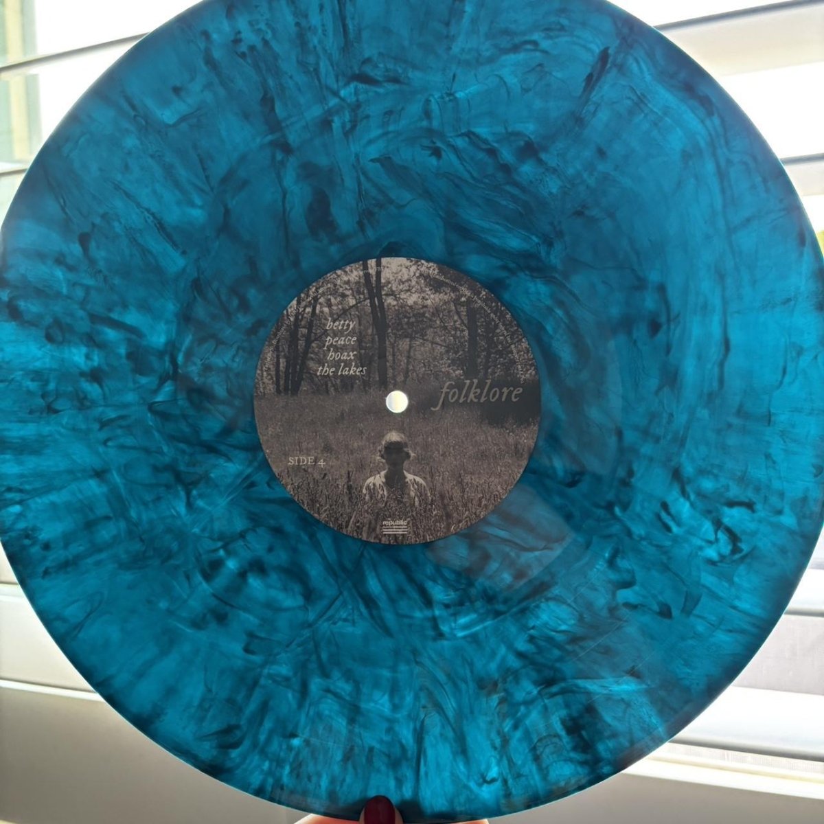 Taylor Swift - Folklore (Teal "In The Weeds") Vinyl Vinyl