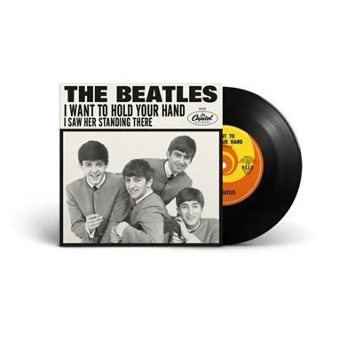 The Beatles - I Wanna Hold Your Hand" b/w "I Saw Her Standing There 7" Vinyl Vinyl