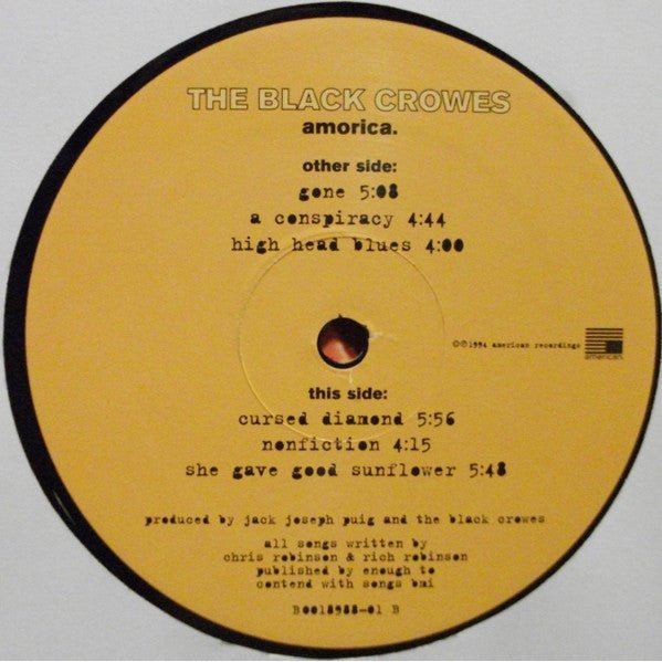 The Black Crowes - Amorica Vinyl