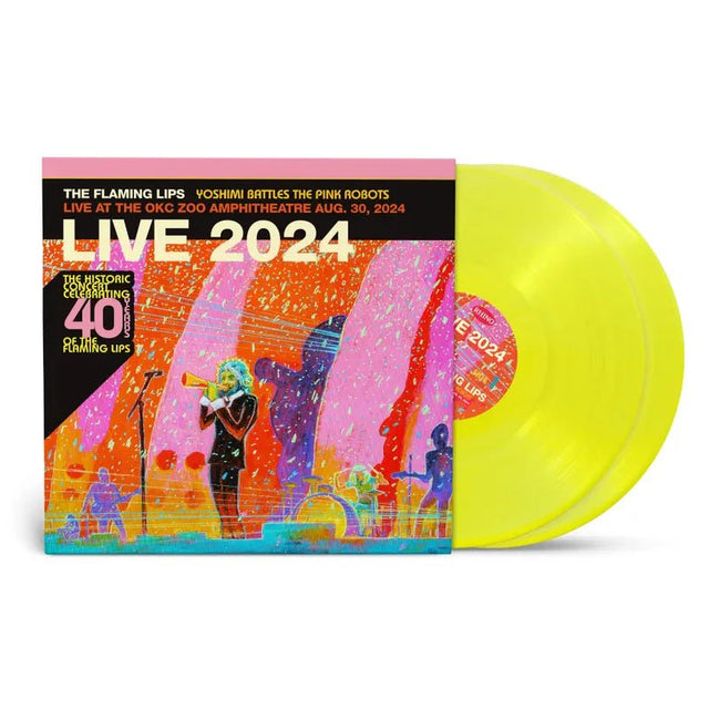 The Flaming Lips - Yoshimi Battles The Pink Robots - Live at the Zoo Amphitheatre, Oklahoma City, August 30, 2024 Vinyl Vinyl