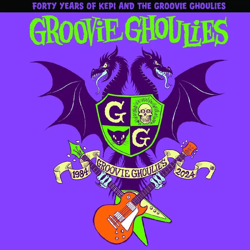 The Groovie Ghoulies - 40 Years of Kepi & The Groovie Ghoulies (OPAQUE ORANGE & PURPLE VINYL) Vinyl