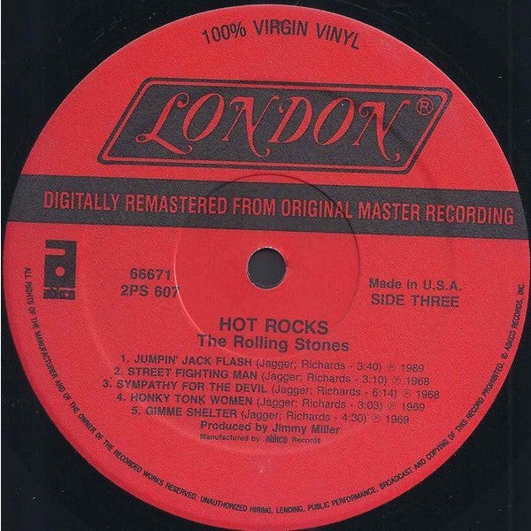 The Rolling Stones - Hot Rocks 1964 - 1971 Vinyl