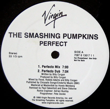 The Smashing Pumpkins - Perfect Vinyl Vinyl