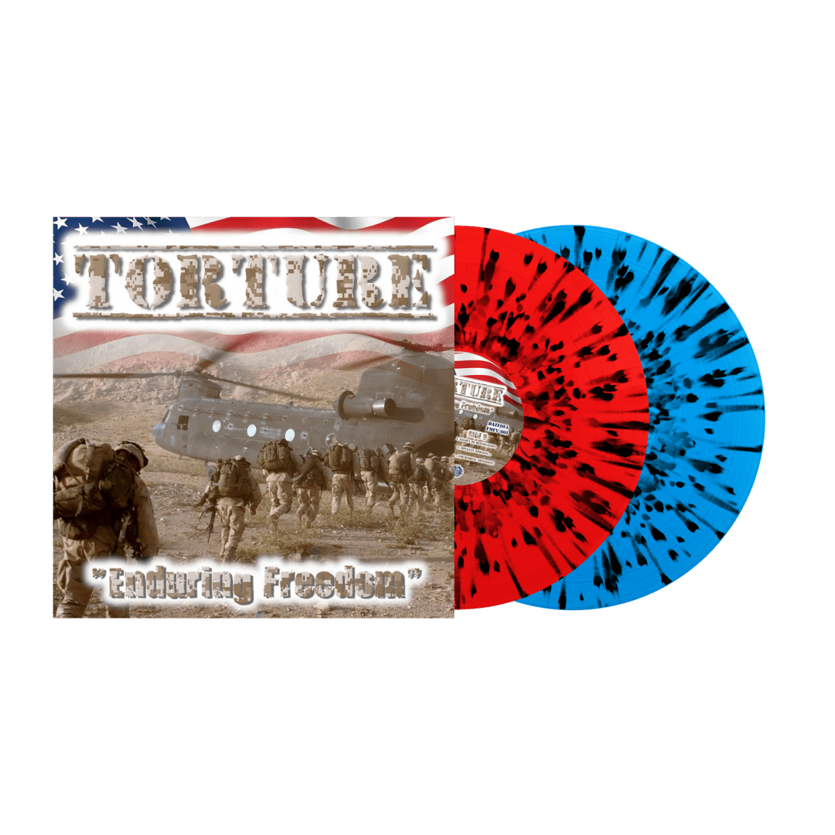 Torture, Enduring Freedom - Black/ Blue/ Red Vinyl Vinyl