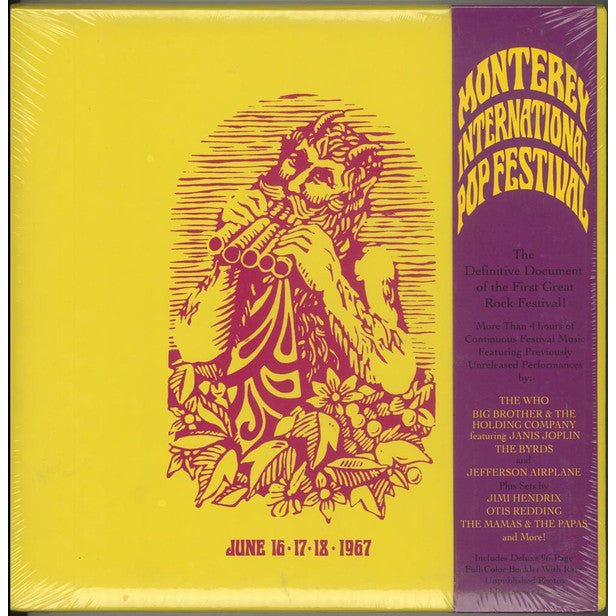 Various - The Monterey International Pop Festival CD Box Set Vinyl