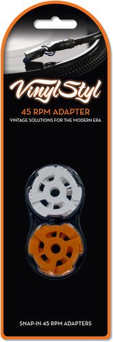 Vinyl Styl® 7 inch 45 RPM Vinyl Record Adapter - Snap In - 10 Pk Vinyl Vinyl