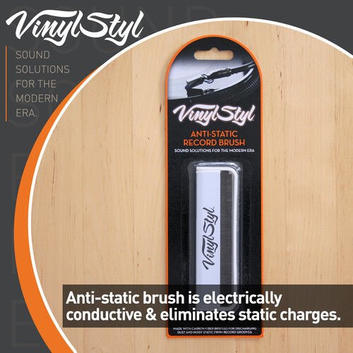 Vinyl Styl® Anti - static Vinyl Record Cleaning Brush - Micro Fiber Record Cleaning Kit Vinyl