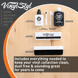 Vinyl Styl® VS - A - 009 Ultimate Vinyl Record Care Kit - Record & Stylus Brushes And Fluid Vinyl Supplies Vinyl