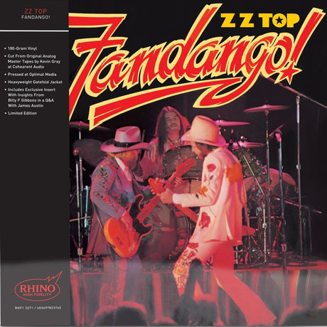 ZZ Top - Fandango! Vinyl Vinyl