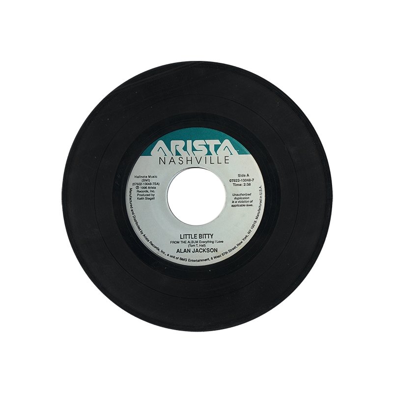 Alan Jackson (2) - Little Bitty 7" Vinyl