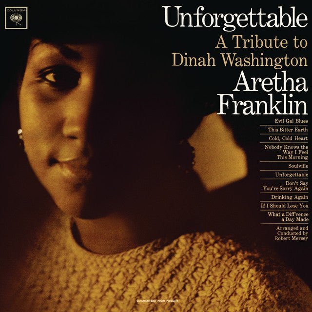 Aretha Franklin - Unforgettable - A Tribute To Dinah Washington Records & LPs Vinyl