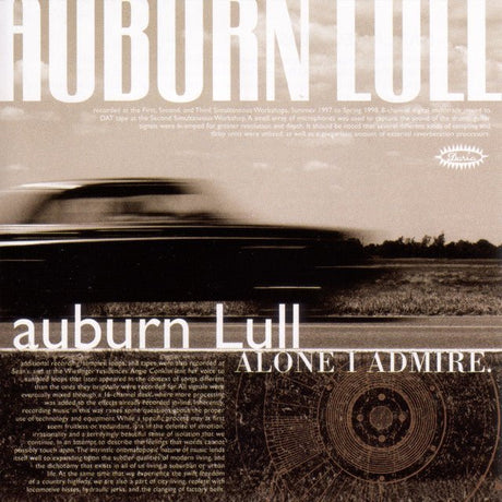 Auburn Lull - Alone I Admire Records & LPs Vinyl
