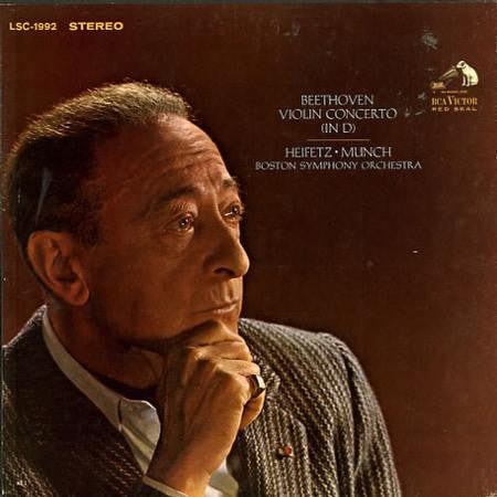 Beethoven*, Heifetz* • Munch*, Boston Symphony Orchestra - Violin Concerto (In D) Vinyl Box Set Vinyl