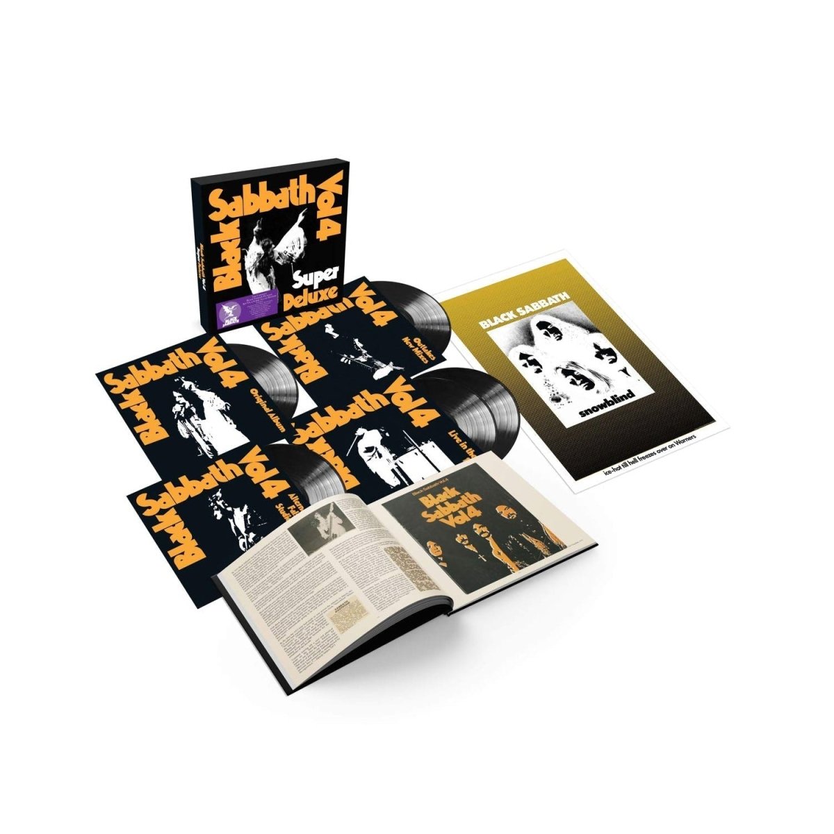Black Sabbath - Black Sabbath Vol 4 Super Deluxe Records & LPs Vinyl