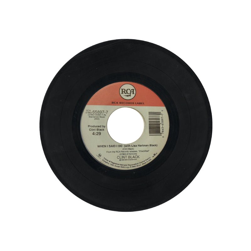 Clint Black - When I Said I Do 7" Vinyl