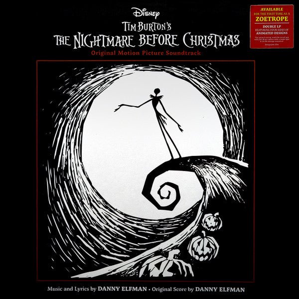 Danny Elfman - Tim Burton's The Nightmare Before Christmas (Original Motion Picture Soundtrack) Vinyl