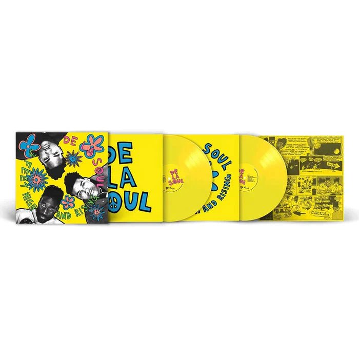 DE LA SOUL - 3 FEET HIGH AND RISING (Yellow) Vinyl