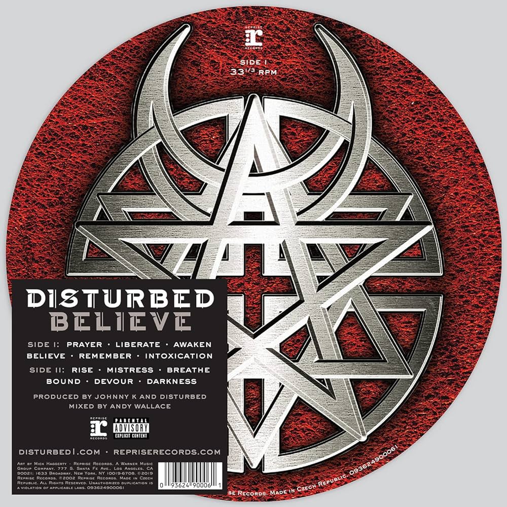 Disturbed - Believe Vinyl