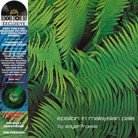 Edgar Froese - Epsilon In Malaysian Pale (Tangerine Dream) Records & LPs Vinyl