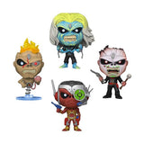 FUNKO POP! ROCKS: Iron Maiden - Eddie 4PK Glow in the Dark Box Set Funko Pops Vinyl