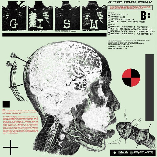 G.I.S.M. - Military Affairs Neurotic Vinyl