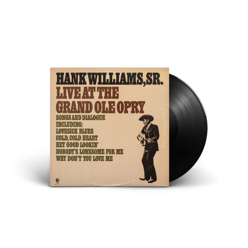 Hank Williams - Live At The Grand Ole Opry Vinyl