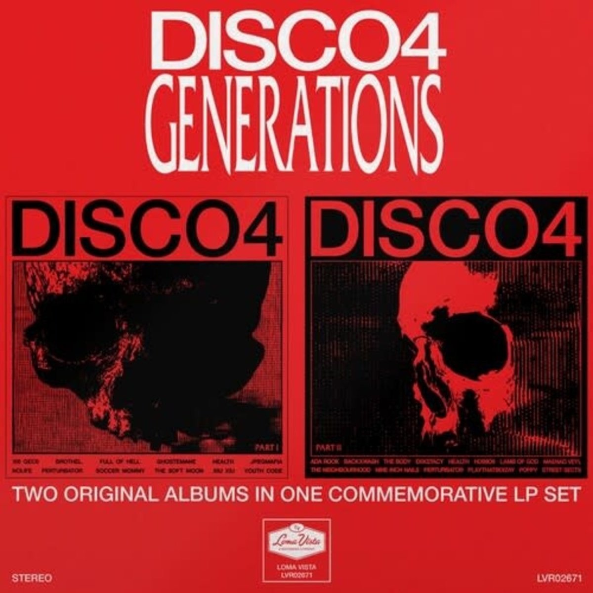 HEALTH - DISCO4 Generations Vinyl