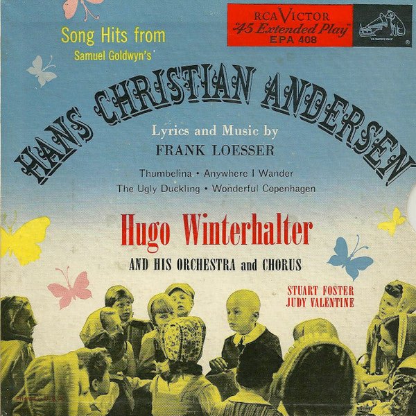 Hugo Winterhalter's Orchestra And Chorus - Song Hits From "Hans Christian Anderson" 7" Vinyl