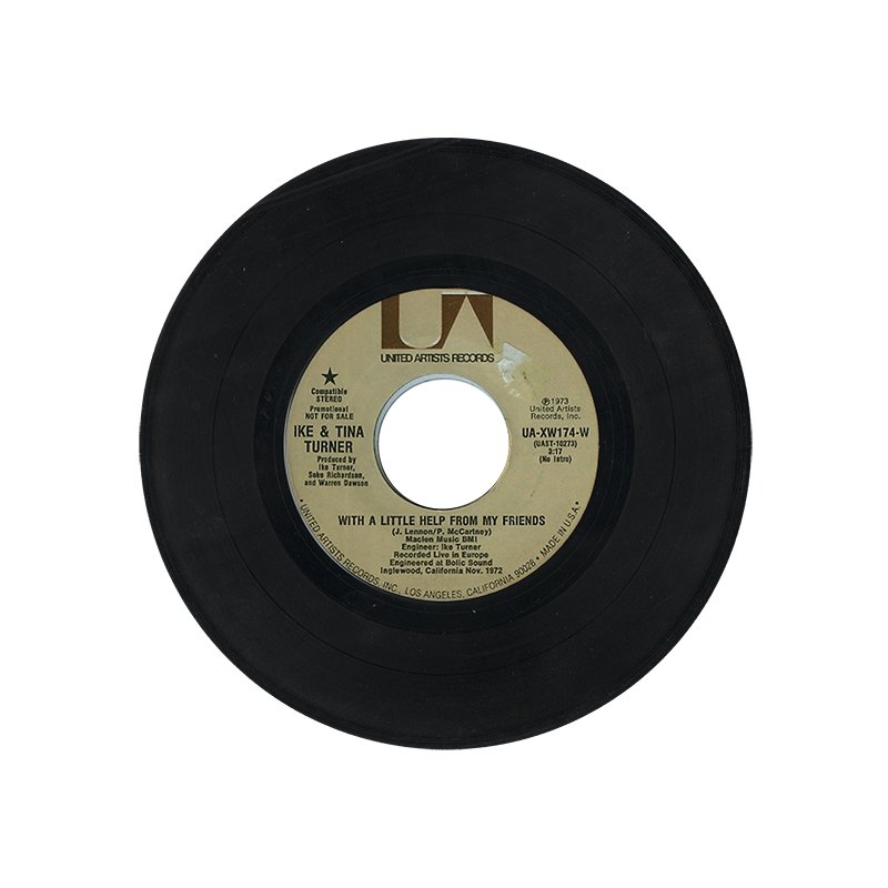 Ike & Tina Turner - With A Little Help From My Friends / Early One Morning 7" Vinyl