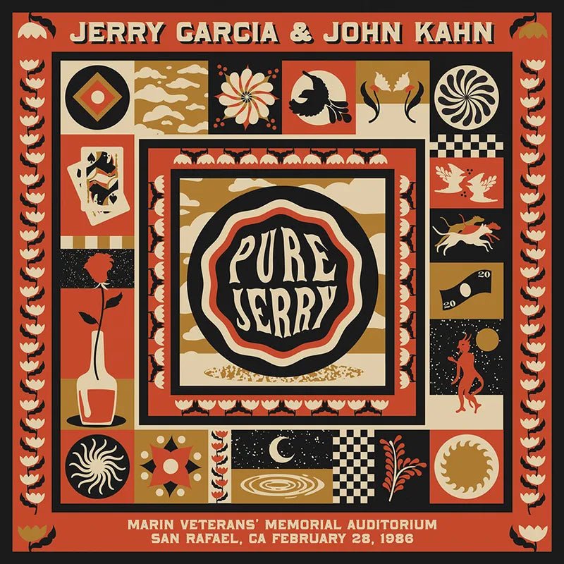 Jerry Garcia & Kahn,John - Pure Jerry: Marin Veterans Memorial Auditorium Vinyl