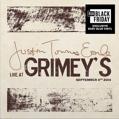 Justin Townes Earle - Live At Grimeys Vinyl