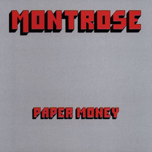 Montrose - Paper Money Records & LPs Vinyl