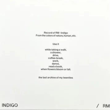 RM - Indigo Vinyl