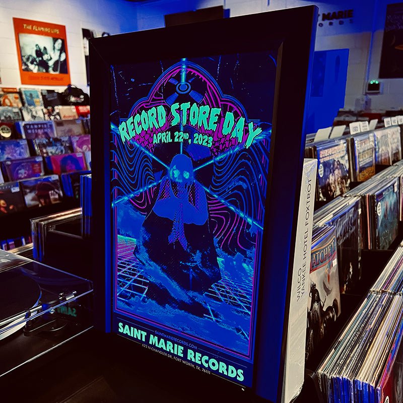 Saint Marie Records 2023 Record Store Day Poster 7" Vinyl