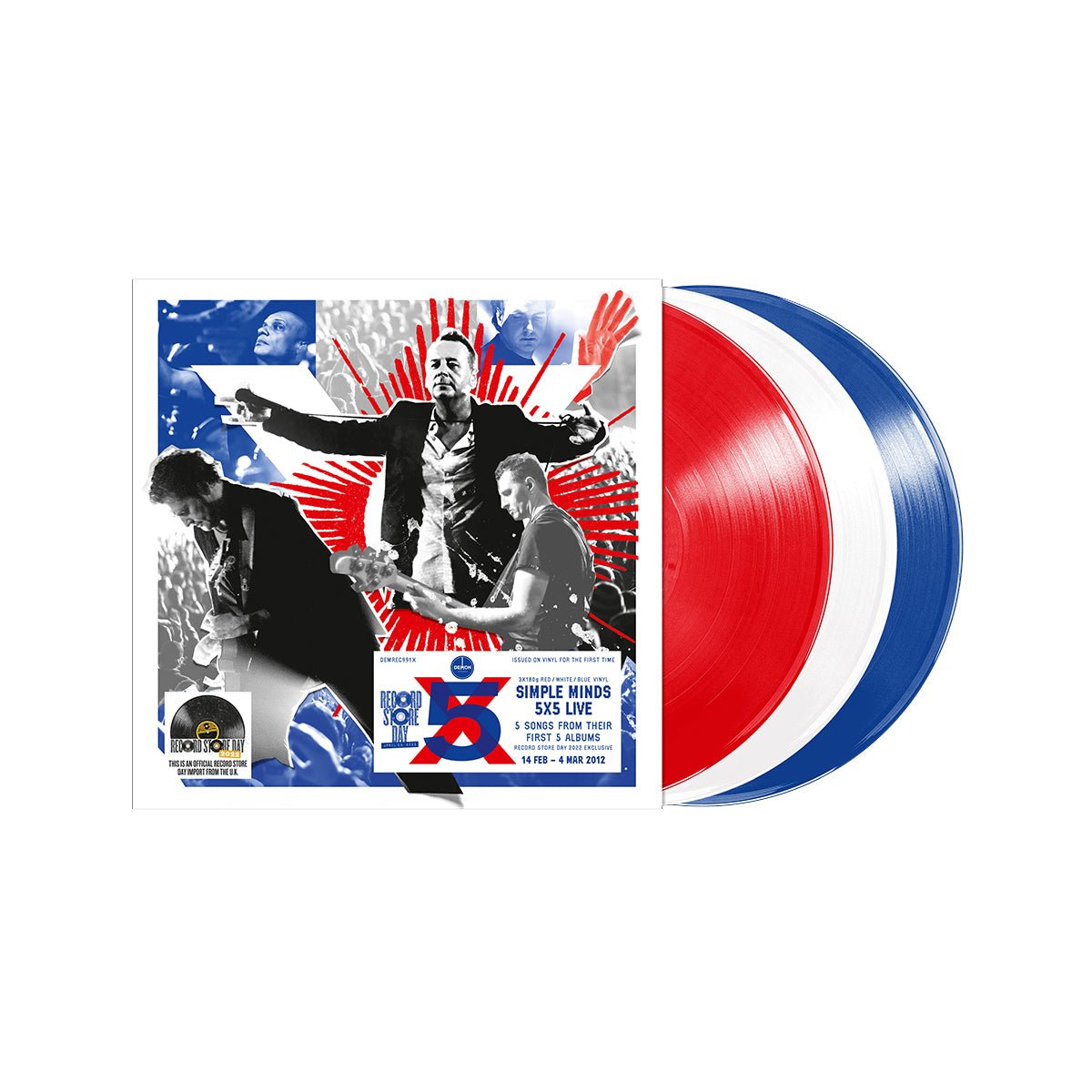 Simple Minds - 5X5 Live Vinyl