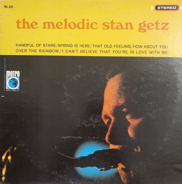 Stan Getz - The Melodic Stan Getz Vinyl