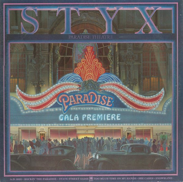 Styx - Paradise Theatre Vinyl