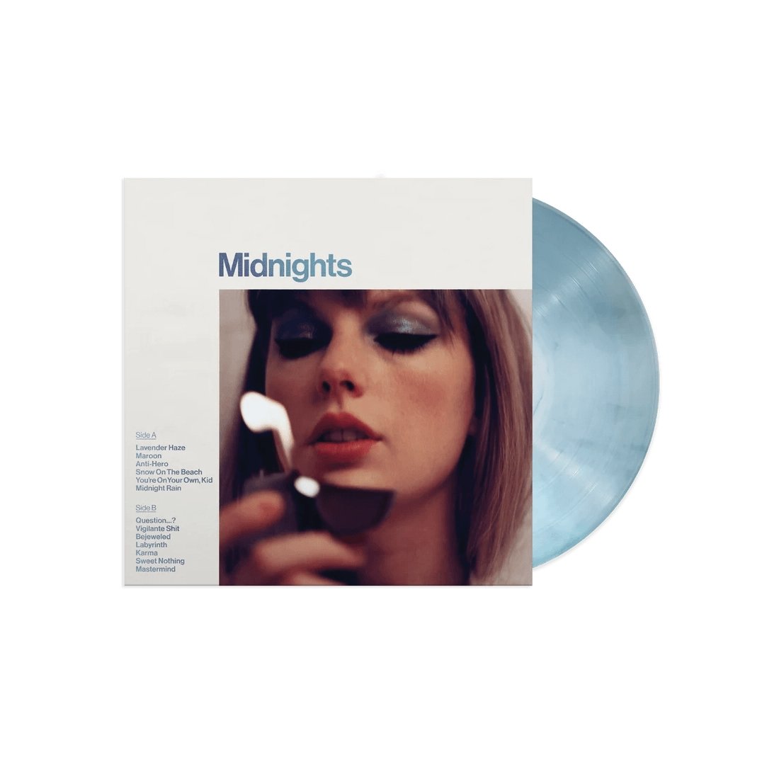 Taylor Swift - Midnights (Moonstone Blue Marbled) Vinyl