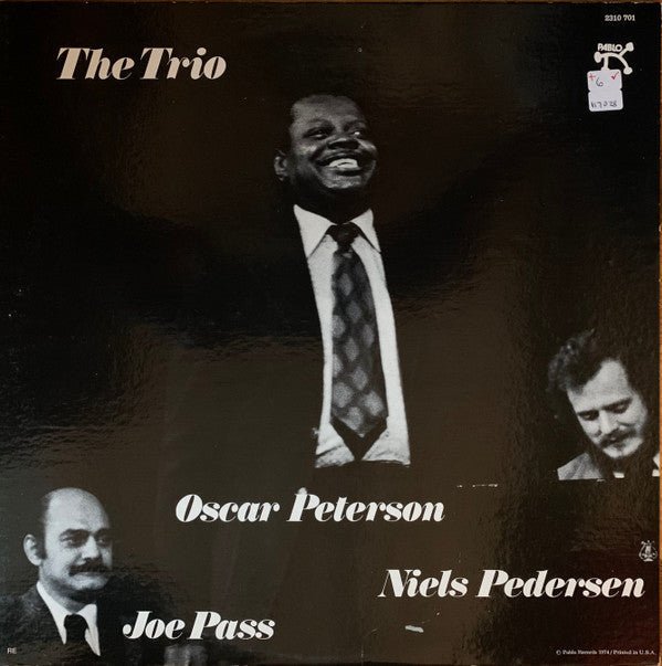 The Trio*, Oscar Peterson, Niels Pedersen*, Joe Pass - The Trio Vinyl