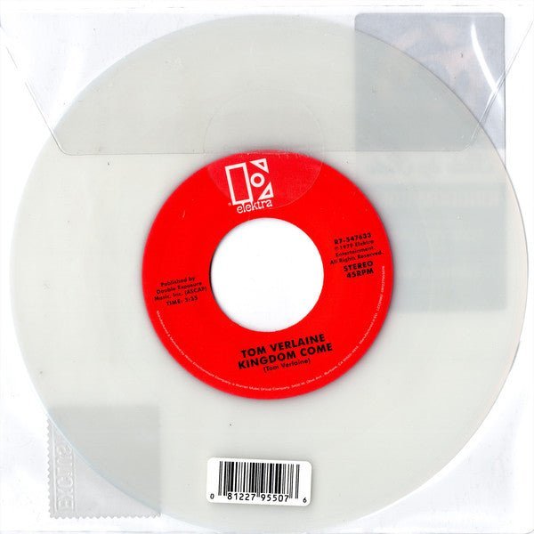 Tom Verlaine / David Bowie - Kingdom Come 7" Vinyl