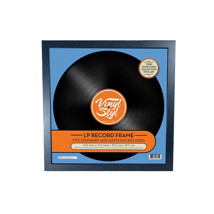 Vinyl Styl® 12 Inch Vinyl Record Display Frame - Wall Hanging (Black) Record Display Frame Vinyl