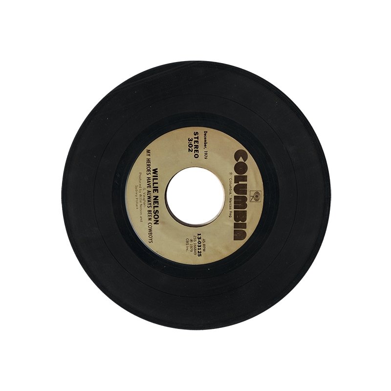 Willie Nelson - My Heroes Have Always Been Cowboys / I'm Gonna Sit Right Down And Write Myself A Letter 7" Vinyl